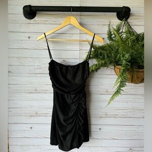 Lucy In The Sky Womens Black Dress